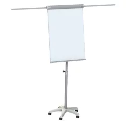 Flipchart magnetic with 2 arms + wheels