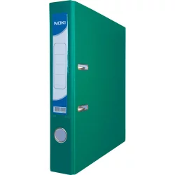 Lever arch file Noki PP A4 5cm tuquoise