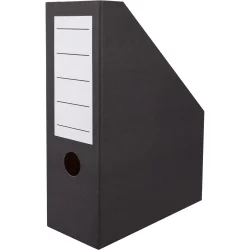 Vertical cardboard stand black