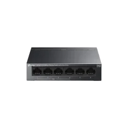 Kомутатор TP-Link LS106P с 4 PoE+ порта