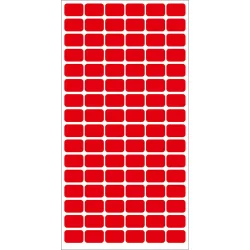 Price labels 12/18 red 960pc