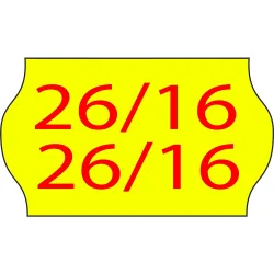 Етикети марк.клещи Blitz 26/16 S16 жлт
