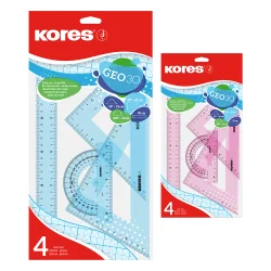 Чертожен комплект Kores Geo 30 4 части