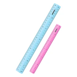 Линия Kores 30см прозрачна цветна асорти