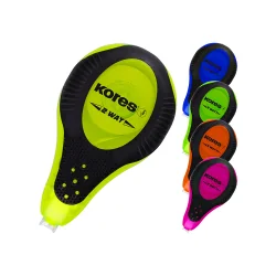 Kores 2WAY Neon Correction tape 4.2mm/8m
