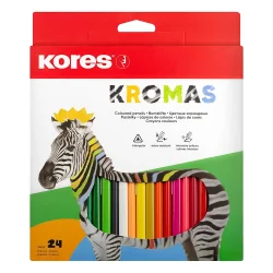 Kores Kromas Color Pencils 24col. long