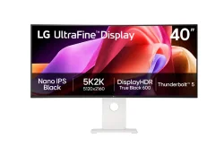 Монитор LG 40U990A-W, 39.7\" IPS 5120x2160, Curved