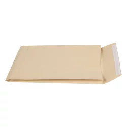 Envelope E4 self-adh. expandable brown