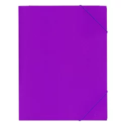 Flat file elastic A4 UV 350g purple