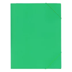 Flat file elastic A4 UV 350g green