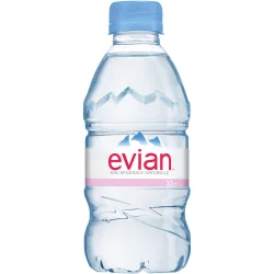 Evian mineral water 0.33l