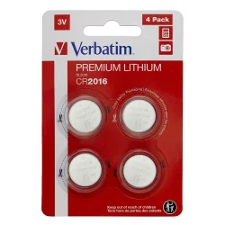 Lithium battery Verbatim CR2016 4 psc