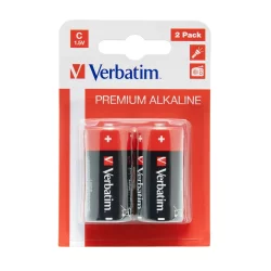 Alkaline battery Verbatim C 2pk
