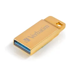 Памет USB 64GB Verbatim Metal Executive 3.0 Gold