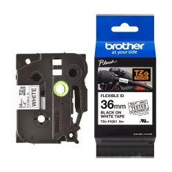 Лента лам. Brother TZEFX261 BK/W 36 орг