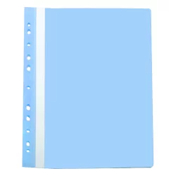 PVC folder FO Euro perforation Lux bLue