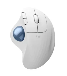 Безжична мишка Logitech ERGO M575S, бял