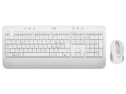 Комплект Logitech Signature MK650 безжична клавиатура + мишка бял