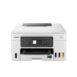 Мастилоструйно многофункционално устройство, Canon MAXIFY GX3040 All-In-One, White&Black + Canon GI-46 PGBK