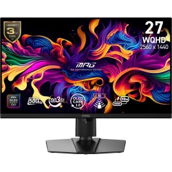 Геймърски монитор MSI MPG 271QR 26.5\" QD-OLED 2560x1440