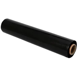 Stretch film black 500Mm/23µm 2.0/0.2kg