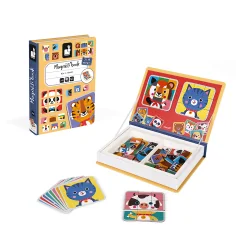 Magnetic game Janod Mix and Match Animals, 3+ years