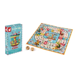 Janod CARROUSEL Goose Board Game, 4+ years