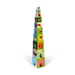 Janod Pyramid cubes Seasons, 12+ months