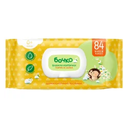 Towels wet Bochko Chamomile lid 84pc
