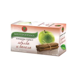 Tea Bioprogram Apple and Cinnamon 20pc