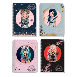 Notebook A5 B&W MILA 3T MK SP. 90sh