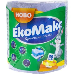 Kitchen roll Ecomax 3ply 700g blue