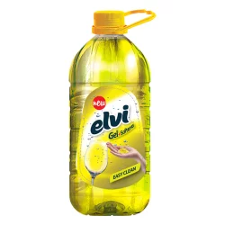 Elvi Gel dishes detergent lemon 5l