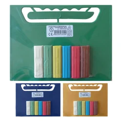 Пластилин 6 цвята + дъска с нож