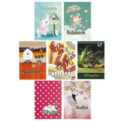 Notebook A5 square. 8/8 LS 40sh offset