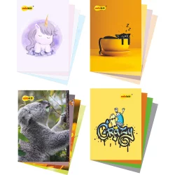 Notebook A5 Colokit WLD SC 80sh offset