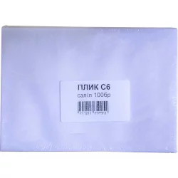 Envelope C6 self-adhesive white 100pc