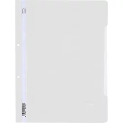PVC folder with perf. Grafos Color white