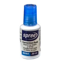 Correction fluid w.bas.Spree brush 20ml