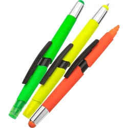 Химикалка Wedo TouchPen 3в1 0.7мм асорти