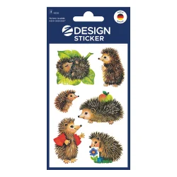 Стикери Avery таралежи 18бр