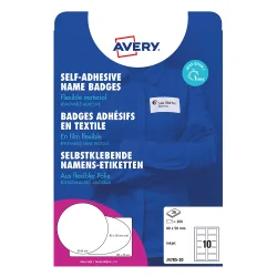 Бадж-етикети Avery плат 80/50 ink 200бр