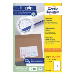 Етикети Avery 210/297 A4 1ет 220л