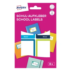 Ученически етикети Avery 68/46 B/G 8бр