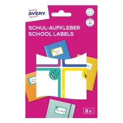 Ученически етикети Avery 68/46 Fun 8бр