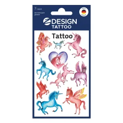 Avery Temporary Tattoos unicorn 10pcs