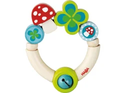 HABA Wooden Baby Rattle Luck, 10+ months