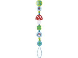 HABA Wooden pacifier clip Luck, 0+ months