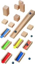 HABA Wooden Musical Steps Track Game, 4+ years