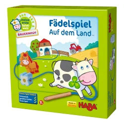 HABA Montessori stringing game Farm, 18+ months